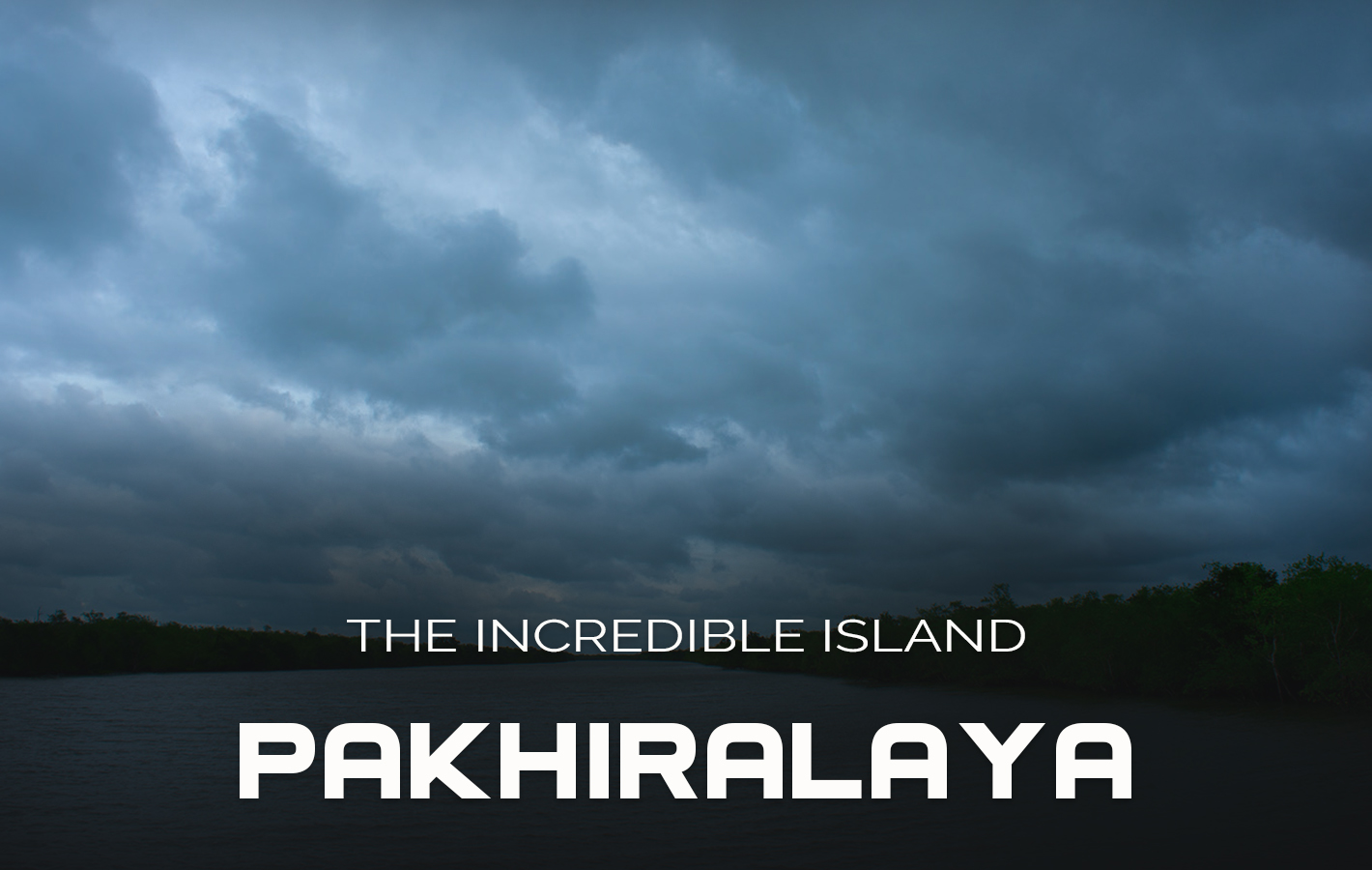 Pakhiralaya Island view
